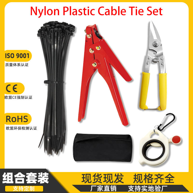 SOX HS-519 Handheld Nylon Cable Tie Gun with Cutting Function