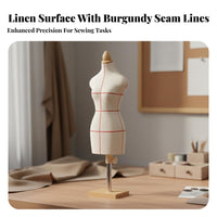 Educational Tool Pinnable Female Dress Form Standard Proportions Student Dress Form Model DIY Friendly for Tailors, Classroom, Design Studio