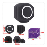 Mic Acoustic Cover Noise-Reduction Foam Windscreen Dense Cylindrical Windscreen for Live Live Broadcast