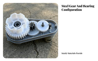 24V Motor Drive Assembly -30 Drive Assembly Rapid-Swap Wire Connectors Toy Vehicle Part No Soldering