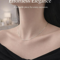 Flat Snake Chain Necklace, Stainless Steel Flat Chain Necklace for Women, Minimalist Gold Chain Necklace, Everyday Wear Jewelry Gifts
