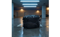 Motorcycle Tail Bag Reflective Motorcycle Rear Rack Bag Structured Luggage for Motorcyclists, Long-Distance Riding