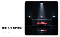 1:64 Scale Display Case 1:64 Scale Car Display Transparent Storage Box for Collectors