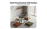 Minimalist Design Smart Tea Station Light Luxury aesthetic Living Room Table Built-in Induction Cooktop Household Furniture Space-Saving for Small Apartment Residents, technology aficionados lovers, Party Hosts, Home, Reception Area, Office