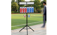 Portable Flip Scoreboard Stable Tripod Scoreboard Versatile-Sport Scorekeeper for Game Courts