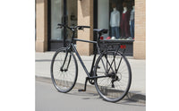 Cylindrical Rear Cycle Rack Compact Rear Bike Rack Universal Carrier Adjustable for City Riding