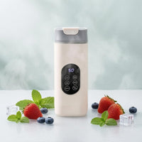 USB Recharge-Capable Blender Cup USB-C Charging Portable Juice Blender Built-in Small Appliance for Infant Puree Prep