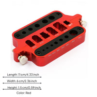 Precision Cut XT60 Soldering Jig Stable Base XT90 Connector Holder Heat Insulation for Workshop