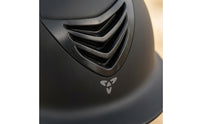 Equestrian Riding Helmet Matte Riding Helmet with Chin Strap Ventilated Adjustable for Equestrians, Stables