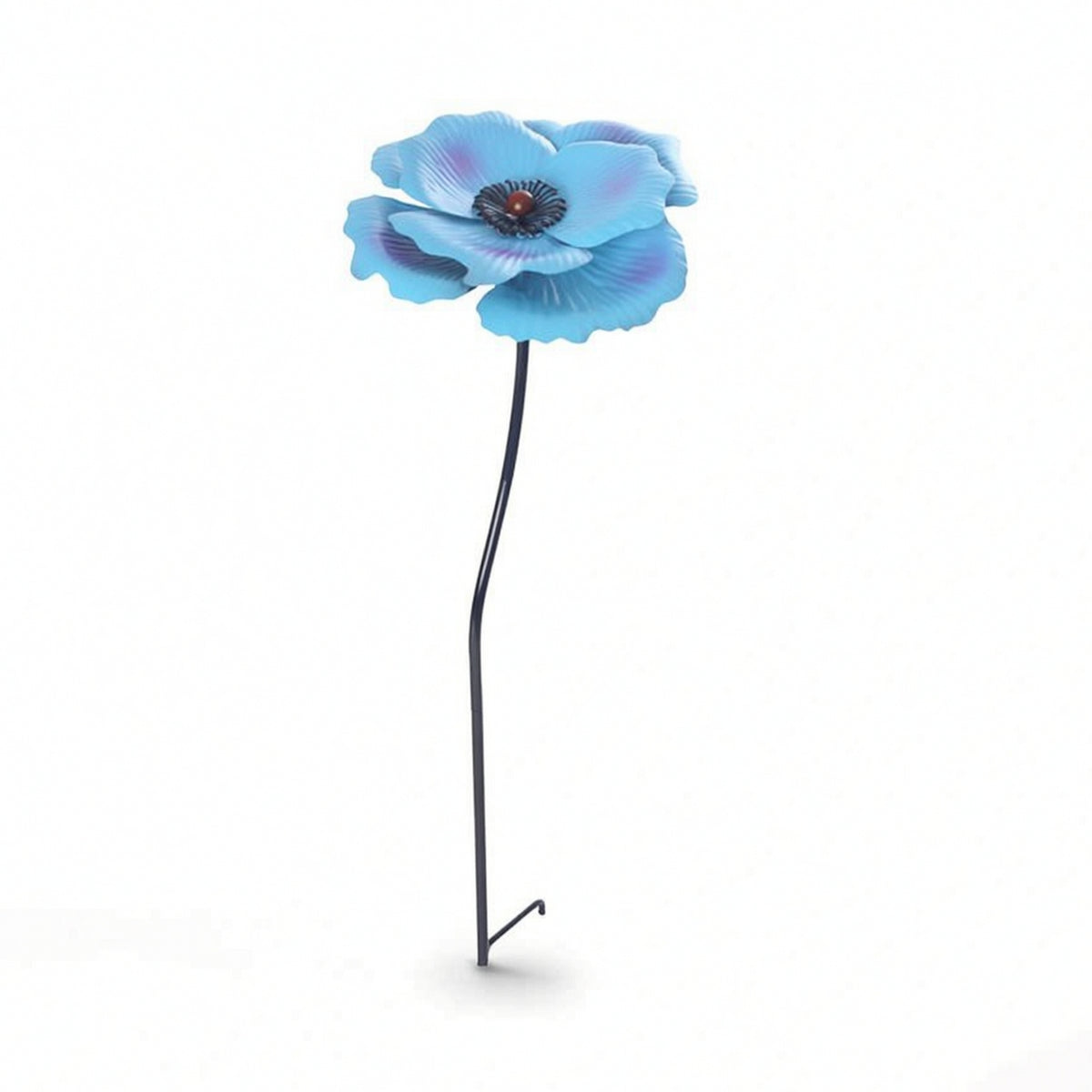 Garden Metal Stake Decorative Garden Stake Featuring a Floral Head charm for Gardeners