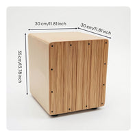 Box Drum Acoustic Box Drum Wooden for Drummers, Home Practice