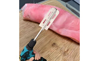 Long-Lasting Slaughterhouse Hair Removal Tool Efficient Stainless Steel Livestock Hair Remover Sharp Blade Stainless Steel Livestock Dehairer Easy to Clean for Butchers