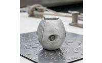 Spherical Shaft Anode Saltwater Protection Zinc Shaft Anode Bolt Mounted