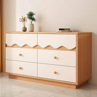 Wood Storage Cabinet with Drawers Wooden Sideboard with Drawers Sturdy Wooden Sideboard Buffet Cabinet for Apartment Dwellers, Living Room