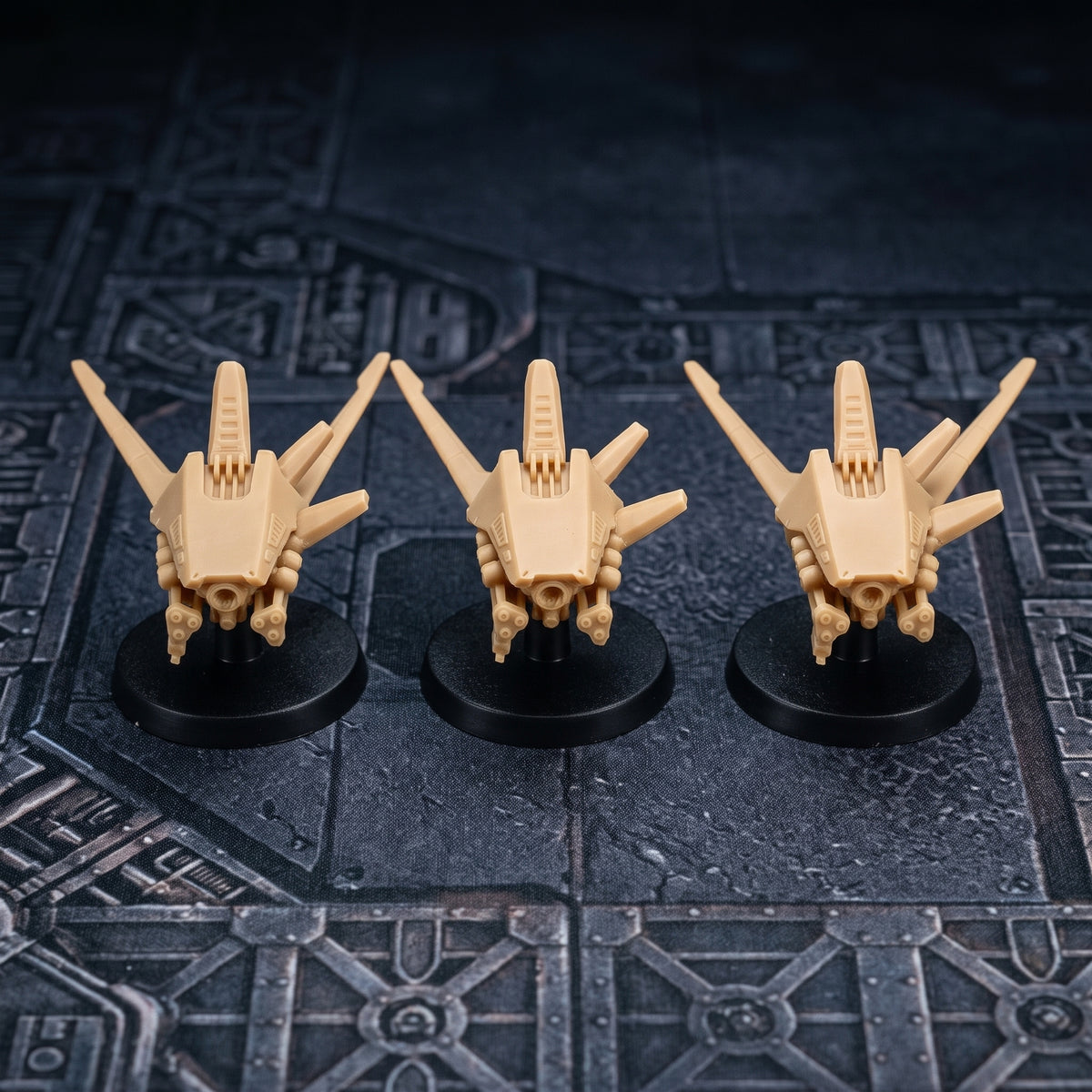 Miniature Sci-Fi Mech Infantry Tabletop Wargame Models