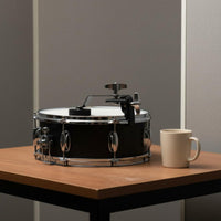 Snare Drum Mute Dampening Pad Attach-on Drum Dampener Percussion Accessory for Studio Sound Documentation