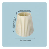 Textile Lampshade Small Size Table Lamp Shade Easy to Install for Bedside