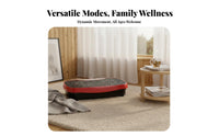 Bluetooth Music Full Body Vibration Plate Adjustable Speed Standing Exercise Shaker Handheld Controller Control Vibrating Exercise Board Anti-Slip Surface for People Seeking Adults, Seniors, Home Gym, Workout, Living Room, Office