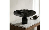 Pleated Fruit Bowl Modern Dish Stylish for Coffee Table