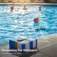 Removable Layers 5-Layer Swim Training Aid Builds Water Confidence Foam Swimming Back Buoy Lightweight for Beginners, Toddlers, Pool