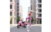 1:43 Scale Miniature Figure with Painted Finish Detailed Standing Female Figure Collectible Female Figurine Realistic for Hobbyists, Tabletop Decoration
