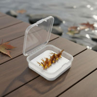 Natural Feathers BWO Mayfly Fly Realistic Wings Dry Mayfly Lure Stable Buoyancy Fly Fishing Lifelike Design