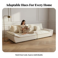 Boat-Shaped Settee French-Inspired Design Living Room Furniture Sailboat outline for Apartment Dwellers, Interior Designers, Lounge Area, Home
