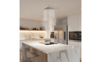 Easy to Install Ducted Ceiling Exhaust Fan Strong Air Circulation Ceiling Exhaust Fan Quiet Operation for Kitchen