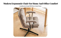 Fourspoke Base Armrest Chair Comfortable Backrest rotate Seat With Armrests robust Duty for Students