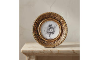 Floral Tabletop Photo Frame Embossed Vintage Photo Frame