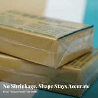 High Precision Oil-Based Modeling Clay Reusable Craft Material Non-Drying Plasticine Silicsingle-Use-Safe for Sculptors, Hobbyists, Prototyping, Home, Classroom