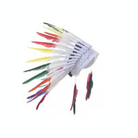 Feather Headdress Dramatic Feather Headpiece Decorative Headwear with Feathers for Dancers, Dance Performances