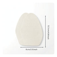 Suede Sole Patches with Self-Adhesive Friction-Reducing Dance Shoe Sole Patches Material Self-Adhesive Indoor for Dancers