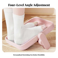Enhances Flexibility Slant Board Anti-Slip Surface Adjustable Calf Stretcher Portable Design Stretching Aid Heavy-Duty Construction for Physical Rehabilitation Patients, Mind-Body Practice Practitioners, Beginners, Home Gym, Workout, Squats, Office