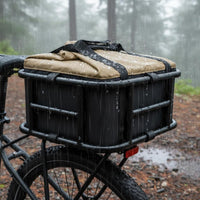 Detachable Bike Cargo Basket Large Capacity Quick Release Bike Basket Heavy Duty Biking Accessory for Commuters, Extended Rides