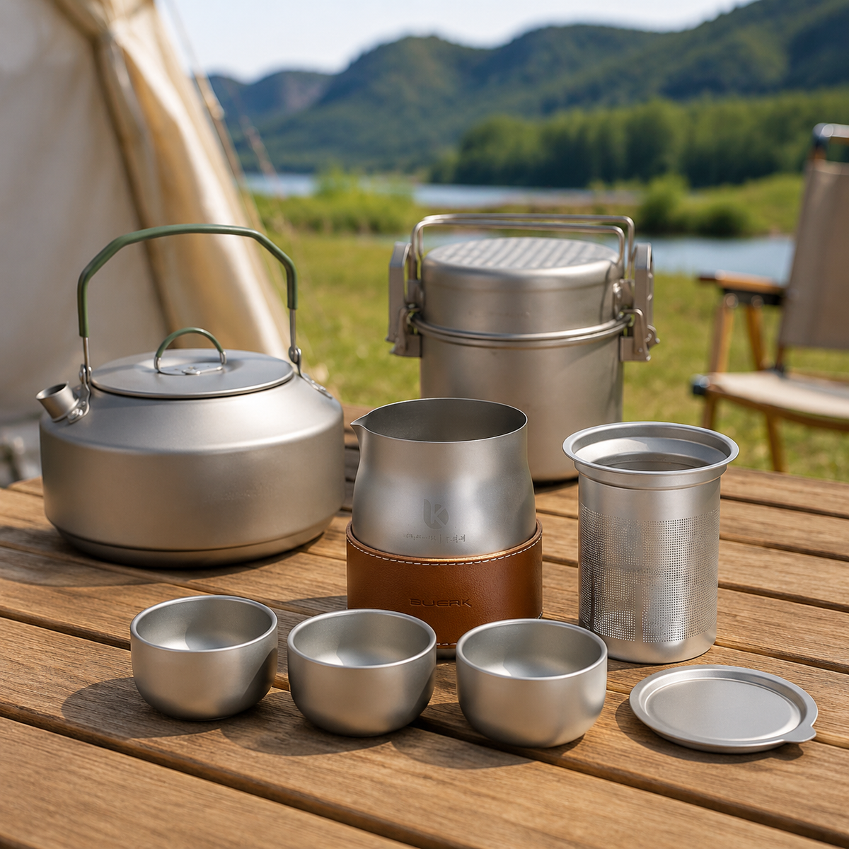 portable tea set