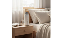 Drink While Lying down Bedridden Patient Drinking Cup Leak-Proof Convalescent Feeding Cup Food-Grade Material Insulated Nursing Bottle Single-Button Access Lid for Hospital