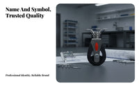 Bearing-Style Pilates Core Bed Wheel Mounting Tabs Spring-Loaded Wheel Assembly Quiet Rolling Pilates Pulley Part Compact