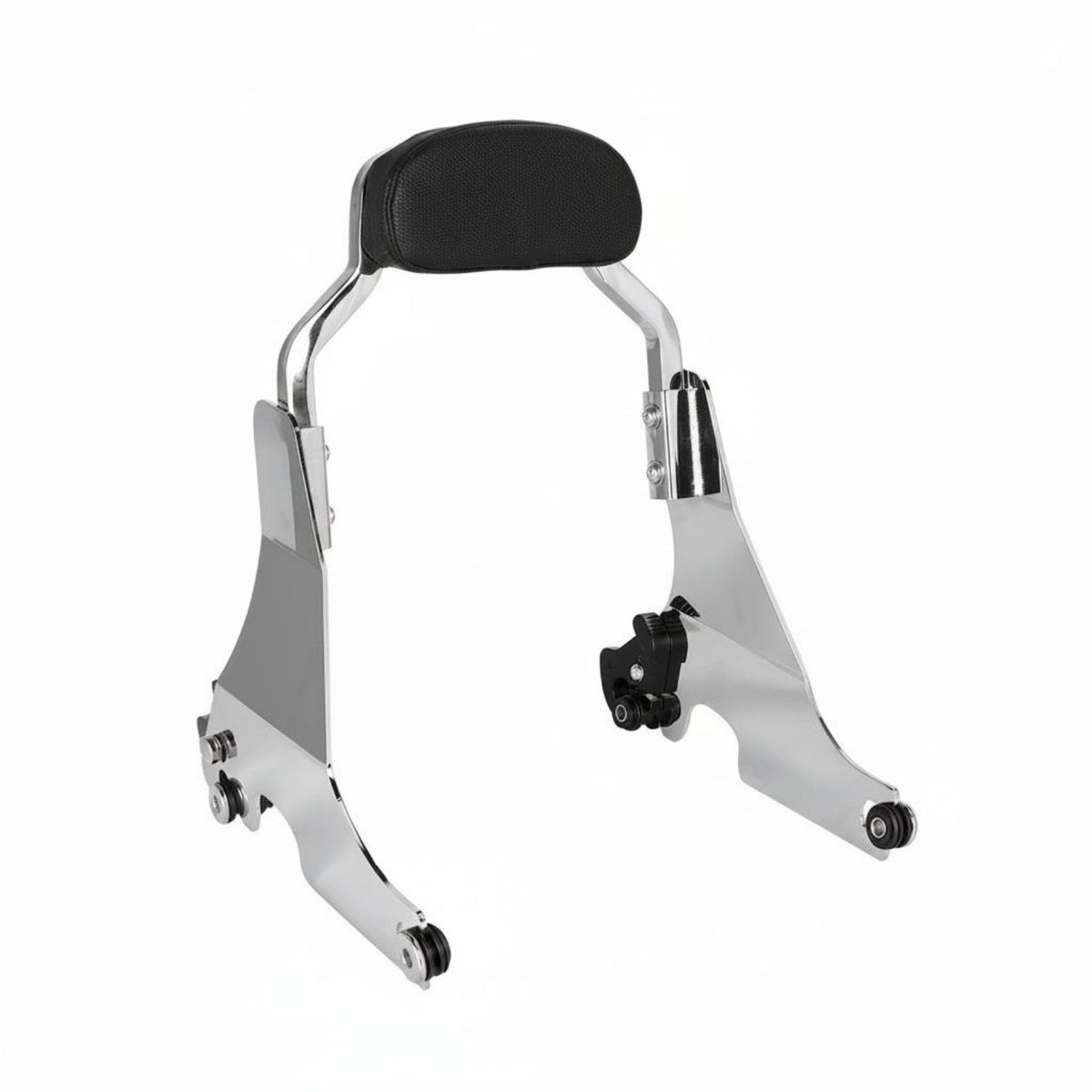 Detachable Motorcycle Backrest Chrome Finish Detachable Sissy Bar for Cruising