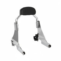 Detachable Motorcycle Backrest Chrome Finish Detachable Sissy Bar for Cruising