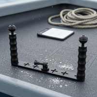 Two-handleHandle Camera Bracket Textured Grips Underwater Camera Bracket Aluminum Alloy Dual Handle Stabilizer