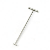 Manhole Cover Lifter Stainless Steel Lifting Hook with T-Handle T-Handle Hook Heavy-Duty Rust-Resistant for Maintenance Workers