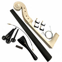 Cello Peg Fingerboard Tailpiece Set Smooth Finish Cello Parts Set Easy to Install Violin Family Accessory Kit for Instrumentalists