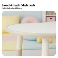 Ergonomic Design Height-Adjustable Desk and Chair Combo Spacious Desktop Adjustable Writing Desk with restchair Rounded Corners kids' Furniture sturdy Construction for Preschoolers, Toddlers, Students, Playroom, Homeschooling, Home Schooling