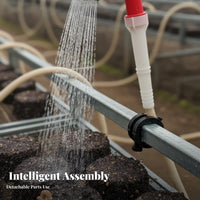 Easy to Clean Fine Spray Nozzle Lightweight Plastic Shower Head Sprayer Leak-Proof for Farmers, Gardeners, Garden, Greenhouse, Nursery