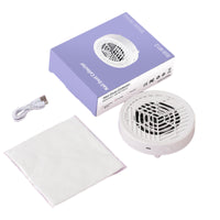 Nail Dust Extractor Strong Suction Manicure Dust Vacuum Low Noise for Home Use