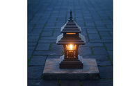 Thai Design Wood Lamp Decorative Wooden Wall Lamp Home Lighting Warm Light for Patio