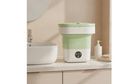 Small Foldable Laundry Machine Compact Foldable Washing Machine Portable Washer Lightweight Gentle for Students, Baby Clothes
