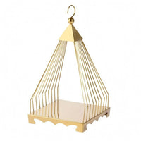 Birdcage Dessert Stand Hanging Hook Birdcage Dessert Display Iron Construction Table Decor for Buffet