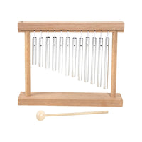 Chime Toy with Mallet Wooden Instrument Musical for Music Wellness